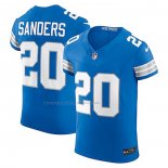 Camiseta NFL Elite Detroit Lions Barry Sanders Vapor F.U.S.E. Azul