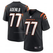 Camiseta NFL Game Cincinnati Bengals Hakeem Adeniji Negro