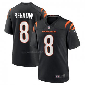 Camiseta NFL Game Cincinnati Bengals Ryan Rehkow Negro