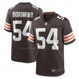 Camiseta NFL Game Cleveland Browns Ogbonnia Okoronkwo Marron