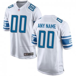 Camiseta NFL Game Detroit Lions Personalizada Blanco