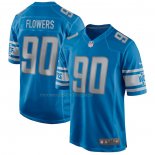 Camiseta NFL Game Detroit Lions Trey Flowers Azul