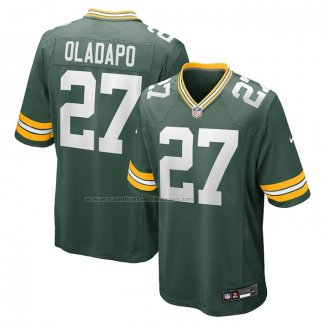 Camiseta NFL Game Green Bay Packers Kitan Oladapo Verde