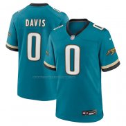 Camiseta NFL Game Jacksonville Jaguars Gabe Davis Prowler Throwback Verde