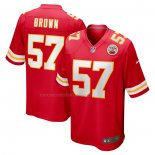 Camiseta NFL Game Kansas City Chiefs Orlando Brown Rojo