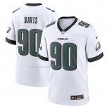 Camiseta NFL Game Philadelphia Eagles Jordan Davis Blanco