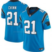 Camiseta NFL Limited Carolina Panthers Jeremy Chinn Vapor F.U.S.E. Azul