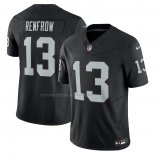 Camiseta NFL Limited Las Vegas Raiders Hunter Renfrow Vapor F.U.S.E. Negro