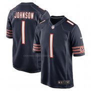 Camiseta NFL Game Chicago Bears Jaylon Johnson Negro