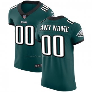 Camiseta NFL Elite Philadelphia Eagles Personalizada Vapor Untouchable Verde