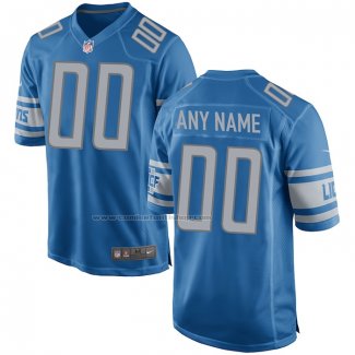 Camiseta NFL Game Detroit Lions Personalizada Azul