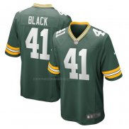 Camiseta NFL Game Green Bay Packers Henry Black Verde