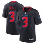 Camiseta NFL Game Houston Texans Tank Dell 2nd Alterno Negro