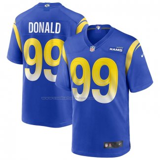 Camiseta NFL Game Los Angeles Rams Aaron Donald Azul