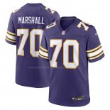 Camiseta NFL Game Minnesota Vikings Jim Marshall Classic Retired Violeta