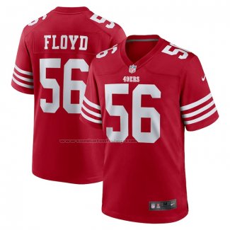 Camiseta NFL Game San Francisco 49ers Leonard Floyd Rojo