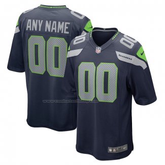 Camiseta NFL Game Seattle Seahawks Personalizada Azul