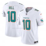 Camiseta NFL Limited Miami Dolphins Tyreek Hill Vapor F.U.S.E. Blanco