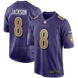 Camiseta NFL Game Baltimore Ravens Lamar Jackson Alterno Violeta