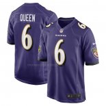 Camiseta NFL Game Baltimore Ravens Patrick Queen Violeta