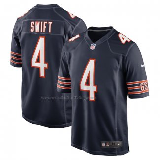 Camiseta NFL Game Chicago Bears D Andre Swift Azul