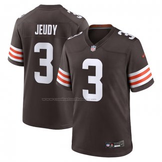 Camiseta NFL Game Cleveland Browns Jerry Jeudy Marron