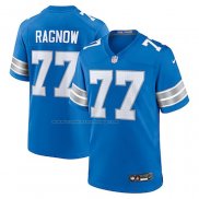 Camiseta NFL Game Detroit Lions Frank Ragnow Azul Blanco