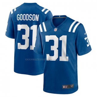 Camiseta NFL Game Indianapolis Colts Tyler Goodson Azul