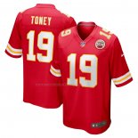 Camiseta NFL Game Kansas City Chiefs Kadarius Toney Rojo