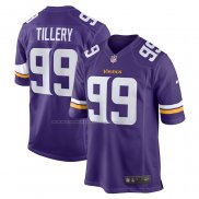 Camiseta NFL Game Minnesota Vikings Jerry Tillery Violeta