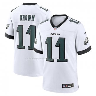 Camiseta NFL Game Philadelphia Eagles A.J. Brown Verde2