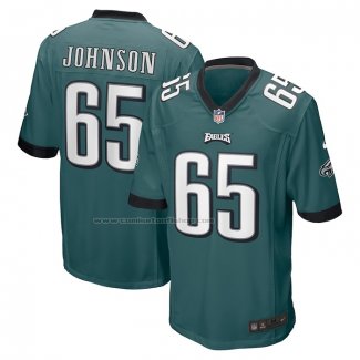 Camiseta NFL Game Philadelphia Eagles Lane Johnson Verde