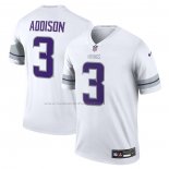 Camiseta NFL Legend Minnesota Vikings Jordan Addison Alterno Blanco