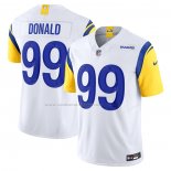 Camiseta NFL Limited Los Angeles Rams Aaron Donald Vapor F.U.S.E. Blanco