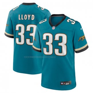 Camiseta NFL Game Jacksonville Jaguars Devin Lloyd Throwback Verde