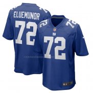 Camiseta NFL Game New York Giants Jermaine Eluemunor Azul