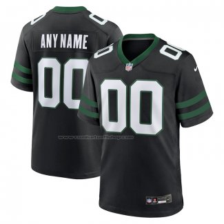 Camiseta NFL Game New York Jets Alterno Personalizada Negro