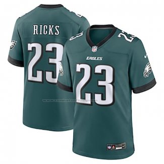 Camiseta NFL Game Philadelphia Eagles Eli Ricks Verde1