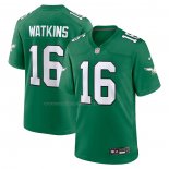 Camiseta NFL Game Philadelphia Eagles Quez Watkins Alterno Verde