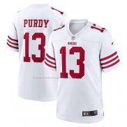 Camiseta NFL Game San Francisco 49ers Brock Purdy Blanco