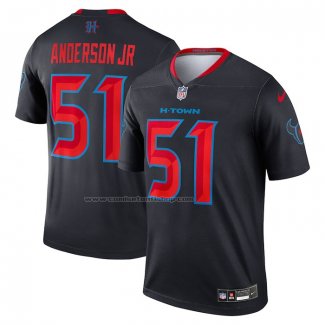 Camiseta NFL Legend Houston Texans Will Anderson Jr. Alterno Negro