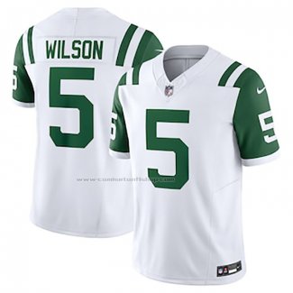 Camiseta NFL Legend New York Jets Garrett Wilson Alterno Blanco