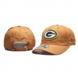 Gorra Green Bay Packers Adjustable New Era 9TWENTY Marron