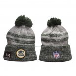 Gorro Beanie Green Bay Packers Sideline Gris