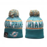 Gorro Beanie Miami Dolphins Sideline Verde1