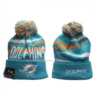 Gorro Beanie Miami Dolphins Sideline Verde2