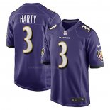 Camiseta NFL Game Baltimore Ravens Deonte Harty Violeta