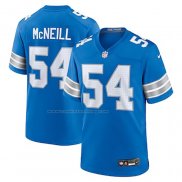 Camiseta NFL Game Detroit Lions Alim McNeill Azul Blanco