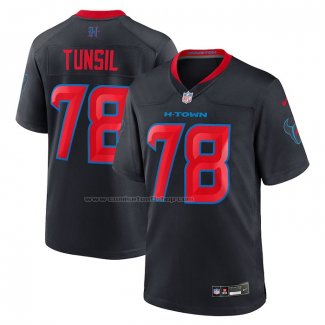 Camiseta NFL Game Houston Texans Laremy Tunsil 2nd Alterno Negro