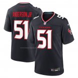 Camiseta NFL Game Houston Texans Will Anderson Jr. 2023 NFL Draft First Round Pick Azul